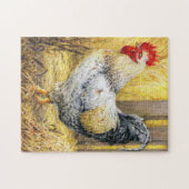De Barn Rooster Legpuzzel (Horizontaal)