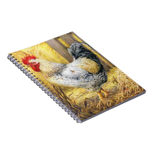 De Barn Rooster Notitieboek (Rechterzijde)