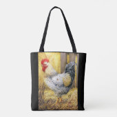 De Barn Rooster Tote Bag (Achterkant)