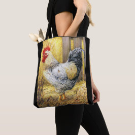 De Barn Rooster Tote Bag