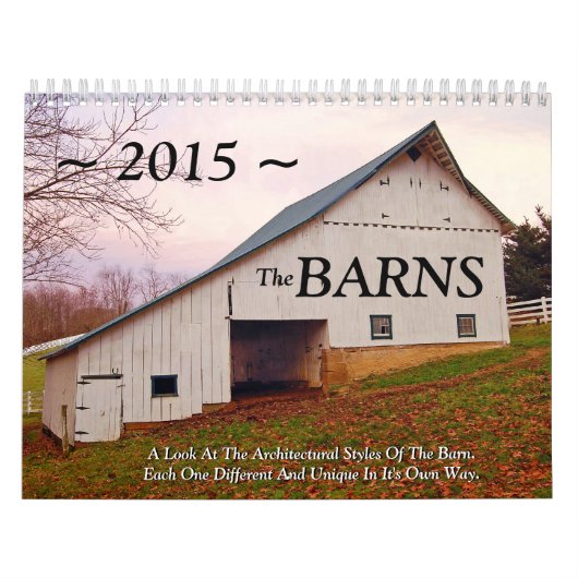 De Barnes 2015 Kalender (Hoes)