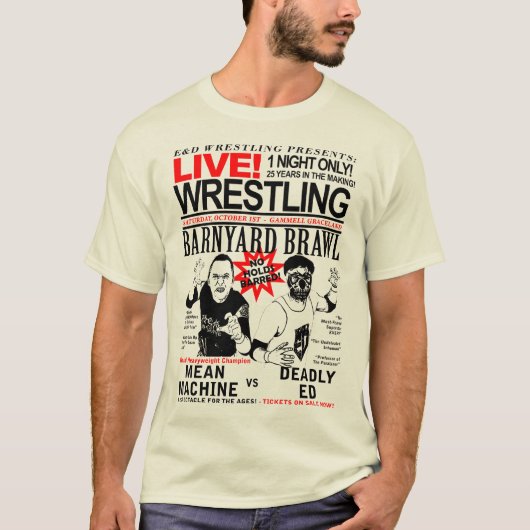 De Barnyard Brawl Promo T-shirt (Voorkant)