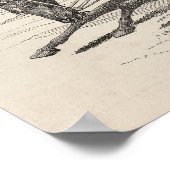 De Baron, de winnaar van de Grote St. Leger Poster (Hoek)