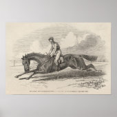 De Baron, de winnaar van de Grote St. Leger Poster (Voorkant)