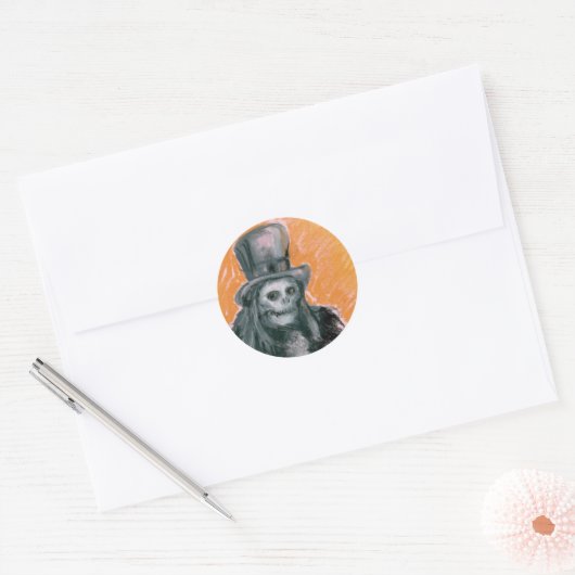 De Baron Halloween Sticker (Envelop)
