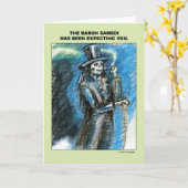 De baron Samedi verwacht u Kaart (Gele Bloem)