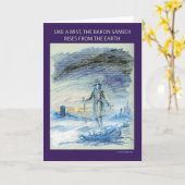 De baron verschijnt kaart (Gele Bloem)