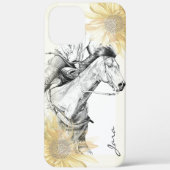 De Barrel Racer (zonnebloemen) Case-Mate iPhone Case (Achterkant)