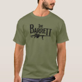De Barrett M82A1 50 - militair tactisch niper T-shirt (Voorkant)