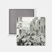 De Barricade Magneet (Voorkant / Achterkant)