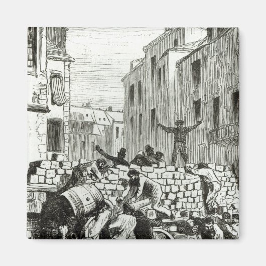 De Barricade Magneet (Voorkant)