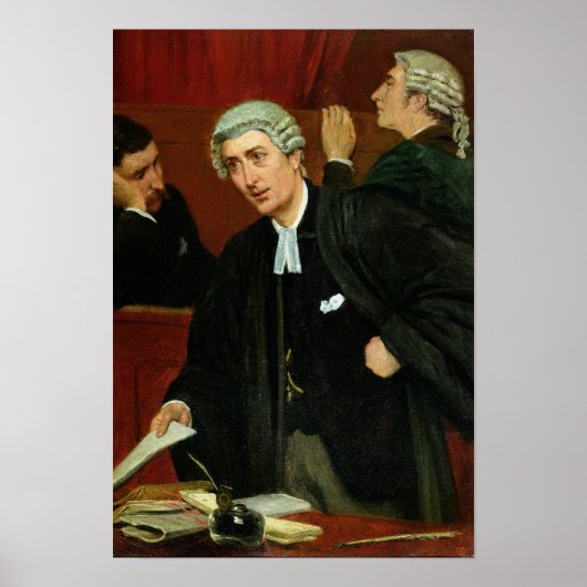 De barrister poster (Voorkant)