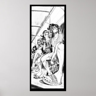 De Bart Ride Home Print