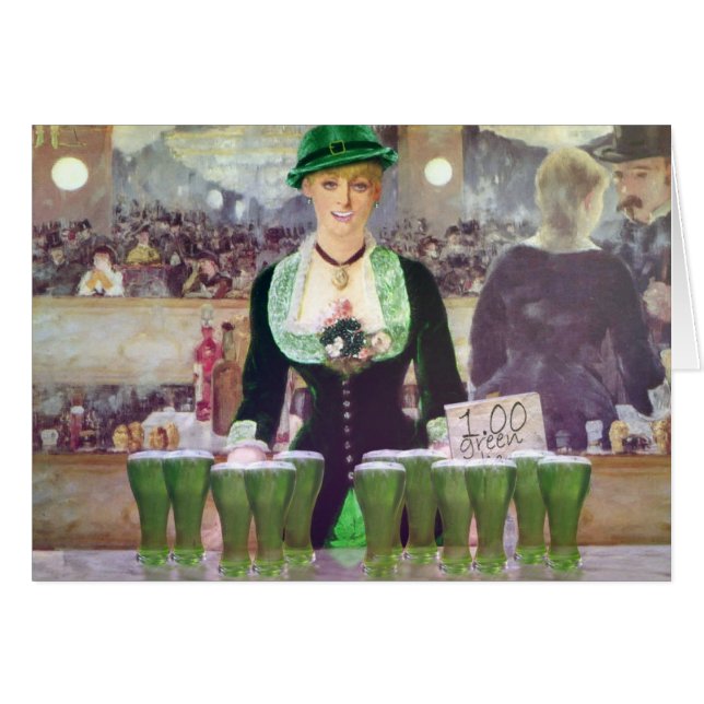 De Bartender St. Patrick's Day (Voorkant Horizontaal)