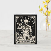 De Bartender Tarot Kaart Halloween Mixologist Barm (Gele Bloem)