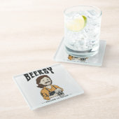 De Bartender's Glazen Onderzetter (Schuin)