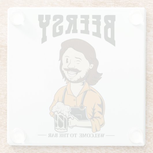 De Bartender's Glazen Onderzetter (Achterkant)