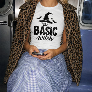 De Basic Heksen Halloween-ontwerp Match T-shirt