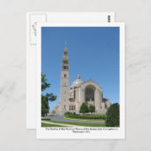 De Basilica van de nationale schrijn Briefkaart (Voorkant / Achterkant)