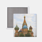 De Basiliek van de Heilige Vasili in het Rode Plei Magneet (Voorkant / Achterkant)