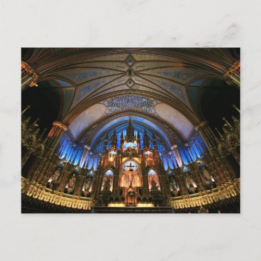De Basiliek van Notre-Dame Briefkaart (Voorkant)