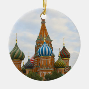 De Basiliuskathedraal op het Rode Plein, Moskou Keramisch Ornament