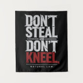 De basis van de natuurwet: vrijheid en soevereinit wandkleed (Voorkant)