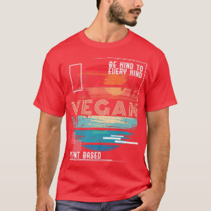 De basis van het Plant van Vegan is aardig voor el T-shirt