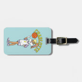 De basketbal van Lola Bagagelabel (Voorkant horizontaal)