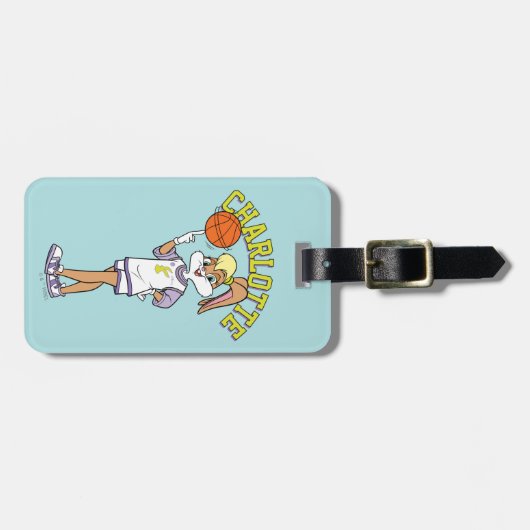De basketbal van Lola Bagagelabel (Voorkant horizontaal)