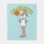 De basketbal van Lola Fleece Deken (Voorkant)