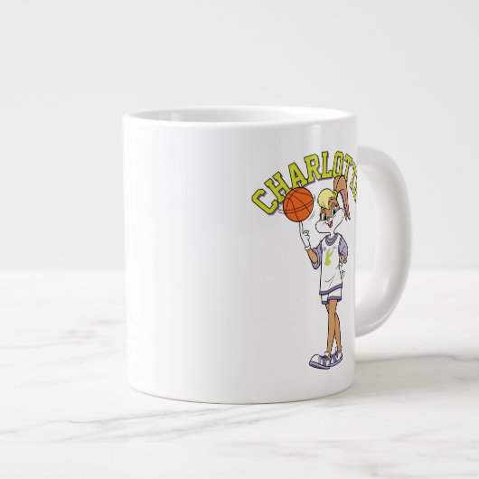 De basketbal van Lola Grote Koffiekop (Voorkant rechts)