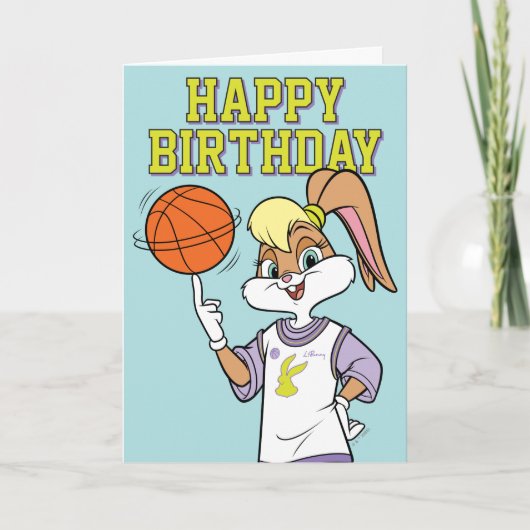 De basketbal van Lola Kaart (Voorkant)