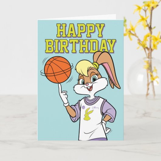 De basketbal van Lola Kaart (Gele Bloem)