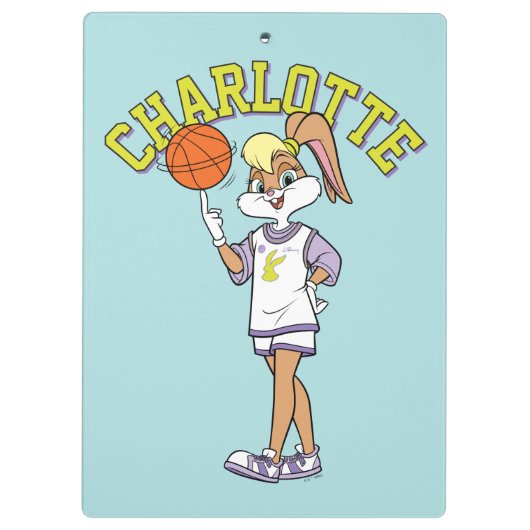 De basketbal van Lola Klembord (Achterkant)