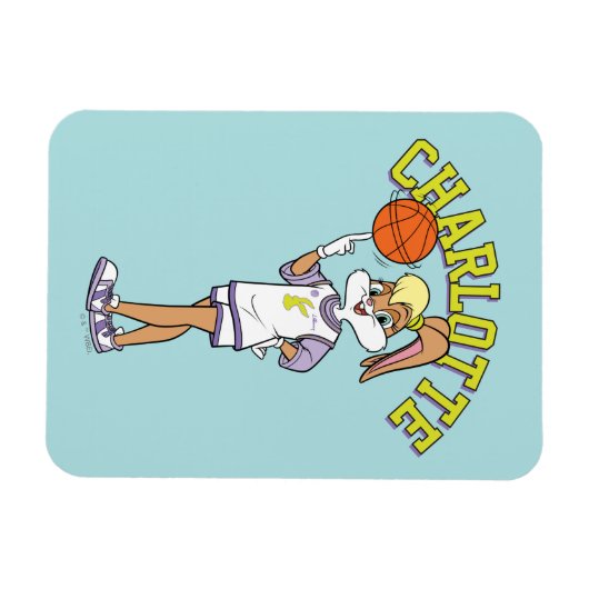 De basketbal van Lola Magneet (Horizontaal)