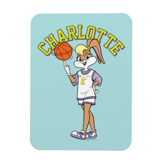 De basketbal van Lola Magneet (Verticaal)