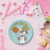 De basketbal van Lola Papieren Bordje (Feest)