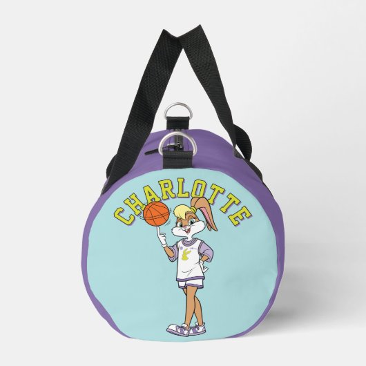De basketbal van Lola Plunjezak (Links)