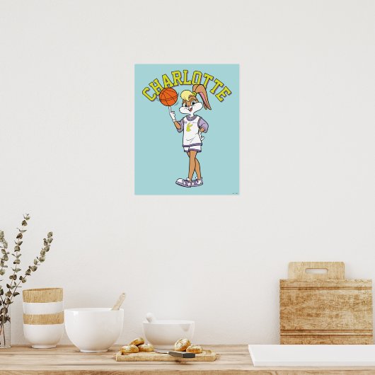 De basketbal van Lola Poster (Keuken)