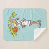 De basketbal van Lola Sherpa Deken (Voorkant (horizontaal))