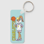 De basketbal van Lola Sleutelhanger (Achterkant)