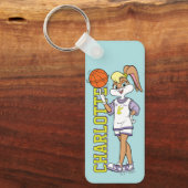 De basketbal van Lola Sleutelhanger (Voorkant)