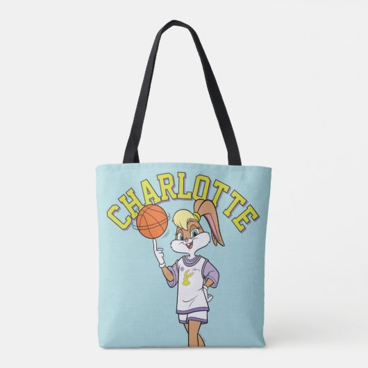 De basketbal van Lola Tote Bag (Achterkant)