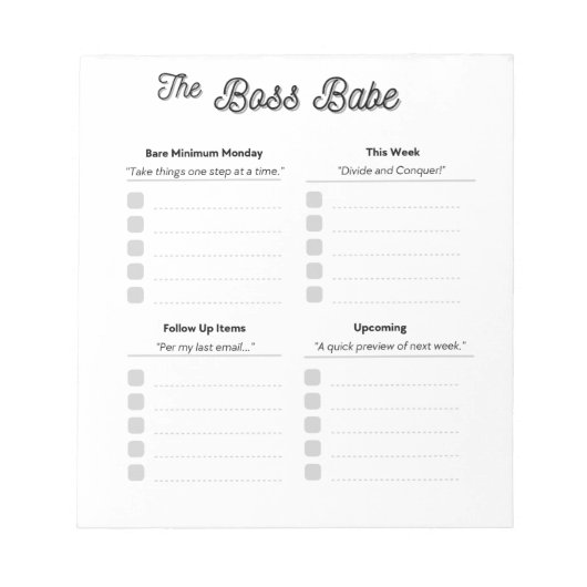 De Bass Babe-laptop Notitieblok (Voorkant)