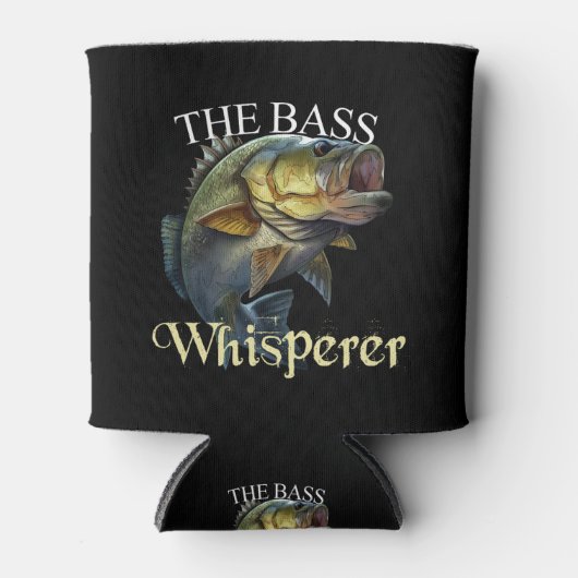 De Bass Whisperer Donker Blikjeskoeler (Voorkant)