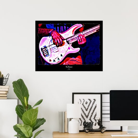 De Bassest Poster (Thuiskantoor)