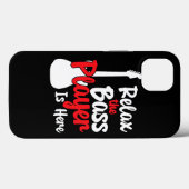 De bassist is hier elektrische gitaar string ins Case-Mate iPhone case (Achterkant (horizontaal))