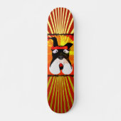 De bast van de hond skateboard (Voorkant)