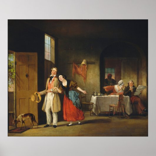 De bastaard neef - F W Edmonds Fine Art Poster (Voorkant)